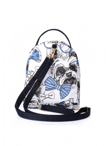 KnK Sweety Mini Backpack- Graphic Blue